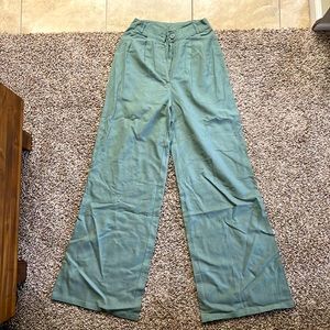 Linen slacks